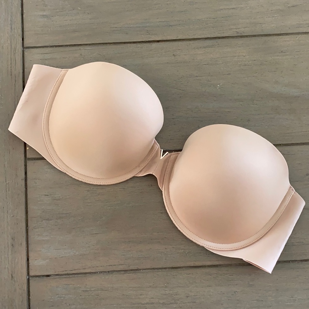 Strapless Victoria’s Secret bra